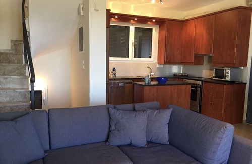 Neapoli Villa | 3 bedroom Beachfront Villa with Panoramic Water Views! With AC and WiFi