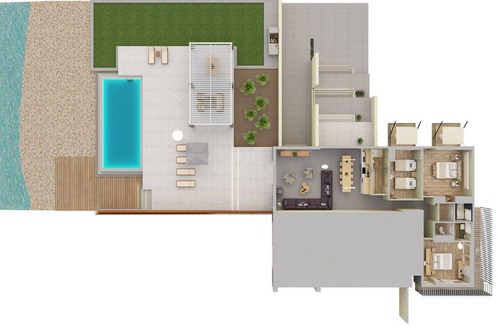 Korfalonas House | 450 m² House ∙ 6 bedrooms ∙ 12 guests