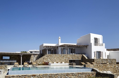 Elia Villa | 5 bedroom luxury villa with pool and amazing sea views near Elia beach