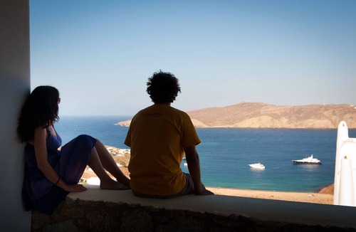 Mykonos Villa | 5 STARS Rated Traditional Villa W Infinite Sea View/Beach Walking Distance