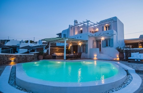 Kalafatis Villa | 6Bedroom Villa with private pool, located in Kalafatis, Mykonos