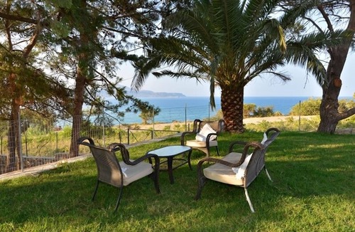 Kalyves Villa | A Stone Villa With Wonderful Sea View, Just 250m Away From The Sandy Beach