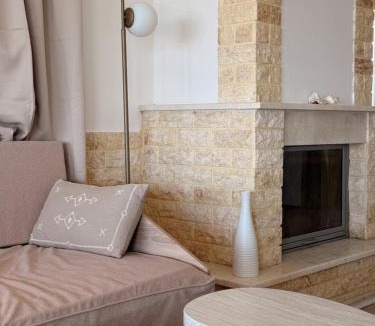 Ormos Panagias Villa | Absolute Beachfront Villa-Grand Sandy Beach