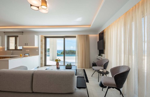 Falassarna Villa | Actea Seaview Villa 1 Free* heated pool & 800m sea