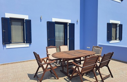 Leros House | Aegean Balconies in Vromolithos Beach Leros