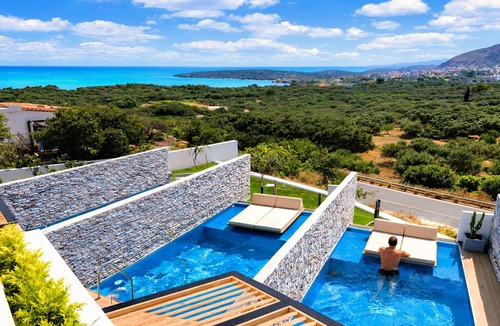 Istron Apartment | Aelia Maisonette Private Pool