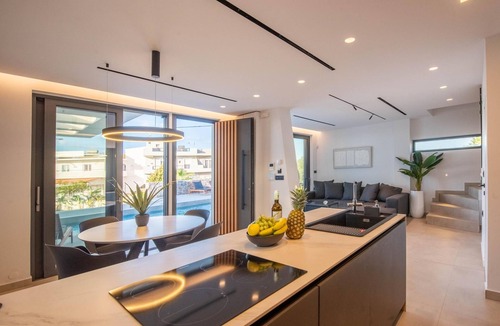 Anissaras Villa | Aethra Deluxe Villa with pool, 700m from Beach