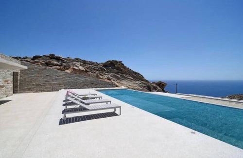Ios Villa | Aetos Cave Villa | Sunset Sea Views, 2 Infinity Pools & Private Luxury Retreat