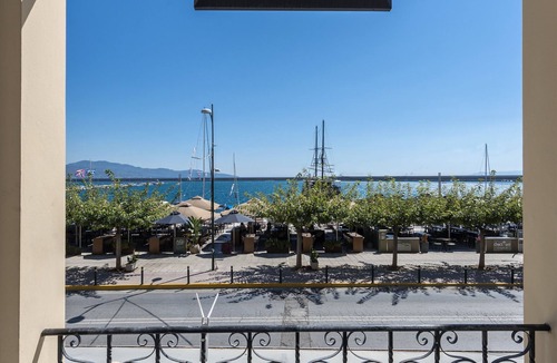Kalamata Apartment | Aigli Seafront Loft-Bespoke Design Gem