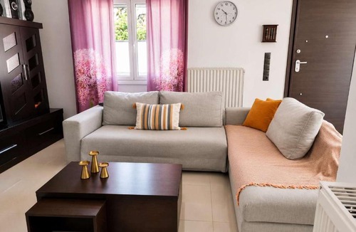 Argolis Region Apartment | Aithra Garden House - Modern Stay near Mycenae