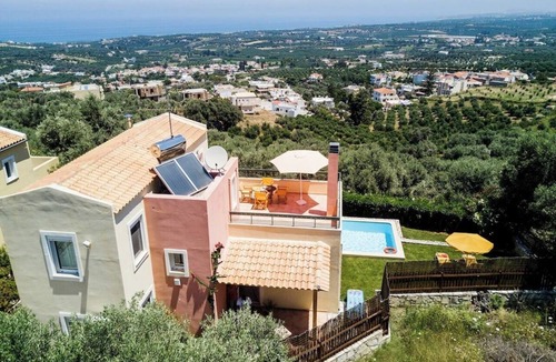 Rethymno Villa | Alkistis Villa with amazing sea view