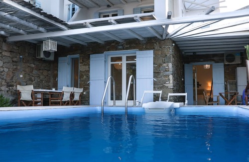 Panormos Villa | Allaya, Panormos view villa private pool