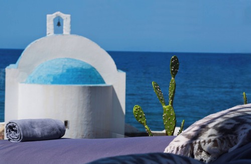 Panormos Apartment | Almyra Luxury Bliss Suite Open Plannwith Sea View, Roof Top & Jacuzzi