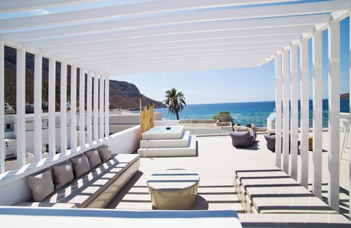 Panormos Apartment | Almyra Luxury Grande Suite Two Bedroomsnwith Jacuzzi, Roof Top & Fire Place