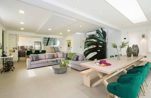 Skines Villa | Alyona Villa with Private Pool, Garden and playground