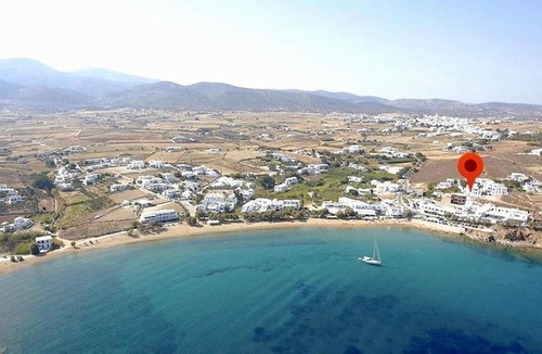 Piso Livadi Apartment | Amazing Hera home with partial sea view, 50m from Logaras sandy beach