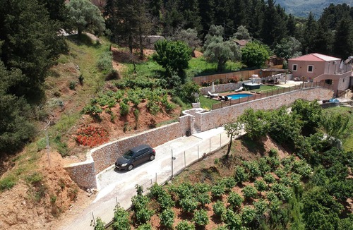 Loulos Villa | Ampelos Cretan Villa Private Pool & Heated Ozone Jacuzzi
