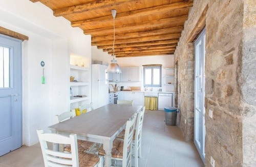 Ramos Villa | An Amazing Stone Villa-A in Serifos w/shared Pool