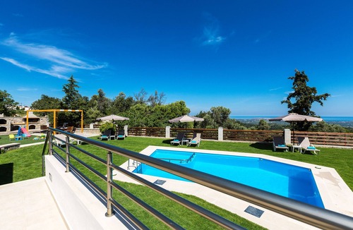 Geropotamos Villa | Anatoli Villa, Tranquil Retreat! Child Friendly Villa, Ping Pong & Playground!