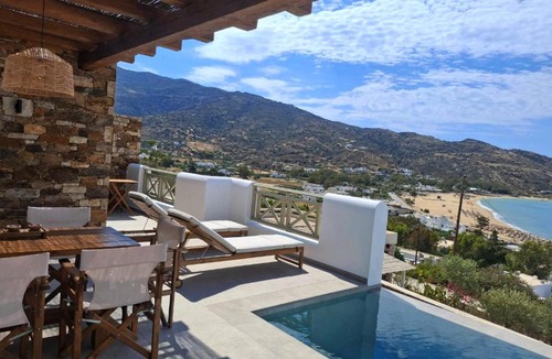 Ios House | Anemone ΙΙ house w private pool 5 min from beach