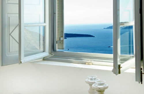 Fira Villa | Antelmi luxury Private Villa On The Caldera Cliff In Firostefani-Fira Santorini