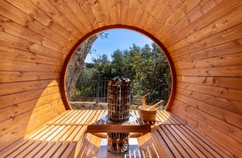 Asprogerakata Villa | Apanema Mindfulness with Heated Pool, Sauna and Ultra Fast WiFi