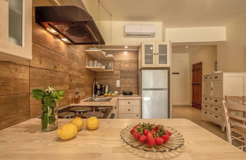 Livadia Apartment | Apartment Chrysi - Luxury apartment with sea and valley view