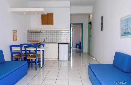 Limenas Chersonisou Apartment | Apartment for 4 pax with Sea View-200 meters from the beach