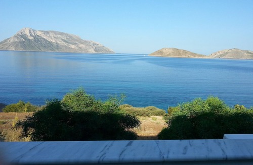 Kalymnos Apartment | Apartment next to the sea and under climbing sectors. Quiet place excellent view