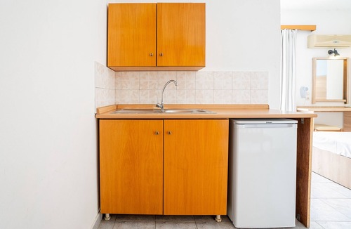 Faliraki Apartment | Apartment 'Sotirakis Economy Room 37' with Mountain View, Wi-Fi and Air Conditioning