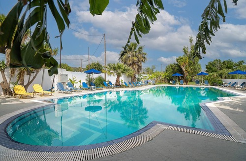 Faliraki Apartment | Apartment 'Sotirakis Economy Room 37' with Mountain View, Wi-Fi and Air Conditioning