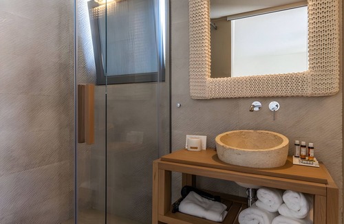 Agios Stefanos House | Apartment 'Suite Sea View' with Sea View, Wi-Fi and Air Conditioning
