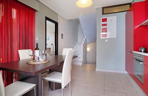 Lefkas Apartment | Apartment 'Villa Rojo Tajo Villas' with Sea View, Wi-Fi and Air Conditioning
