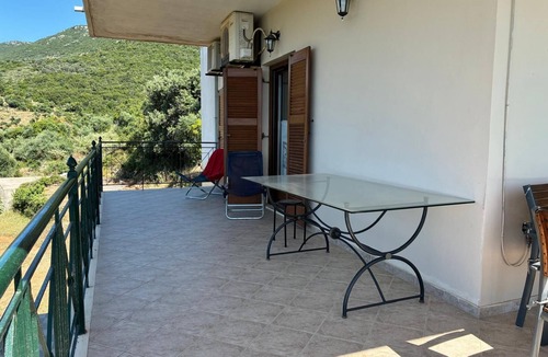 Kitries Apartment | Apartment with exceptional sea views, located in Greece's Peloponnese region.