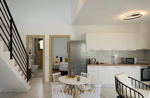 Ofrinion Villa | Argylos-Two-Bedroom Seaview Villa with Private Garden