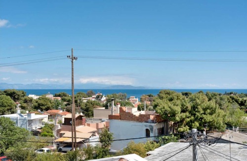 Spata-Artemida House | Artemida 8-Bedroom Getaway with Rooftop Sea Views