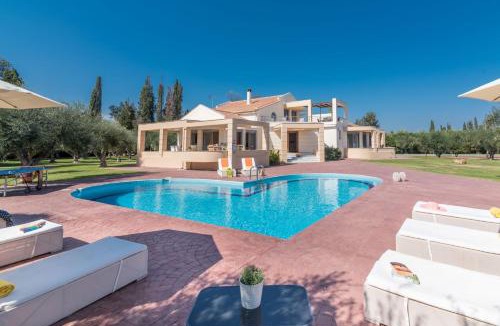 Agia Marina Villa | Astarte Villas - Istar Villa with Tennis Court