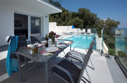 Pirgi Villa | Astounding Corfu Villa 2 Bedrooms Villa Clara Wonderful Sea & Mountain Views Pirgi