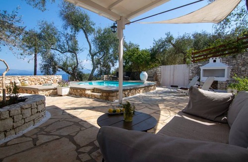 Gaios Villa | Astryneon Suite, Divine Sea Views, Private Pool, Furnished Terrace, Paxos