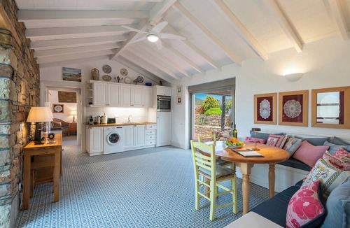Mirina Cottage | Ataraxia at Saravari Beach is a renovated stone cottage.