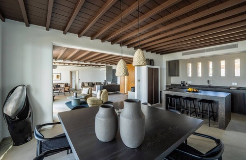 Paraga Villa | Athena | Panoramic Mykonos town & sunset view| Big infinity pool