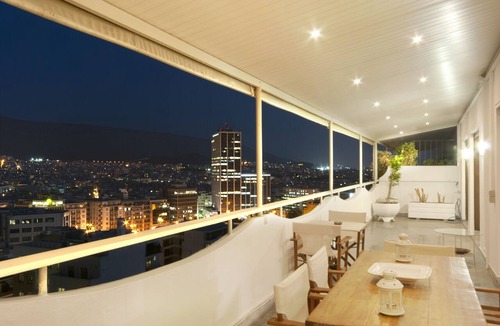Ampelokipoi Apartment | Athens 360° Penthouse, panoramic city center view