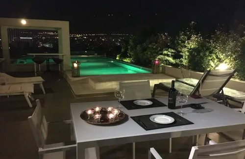Kolonaki Apartment | Athens Lycabettus Hill Penthouse, private roof garden & pool