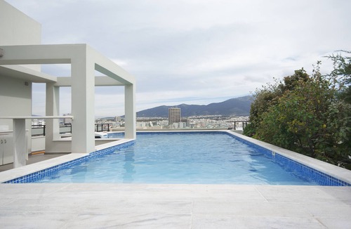 Kolonaki Apartment | Athens Lycabettus Hill Penthouse, private roof garden & pool