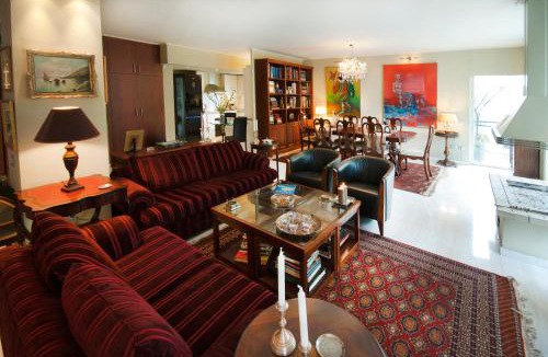 Kolonaki Apartment | Athens Lycabettus Hill Penthouse, Private Roof Garden & Pool