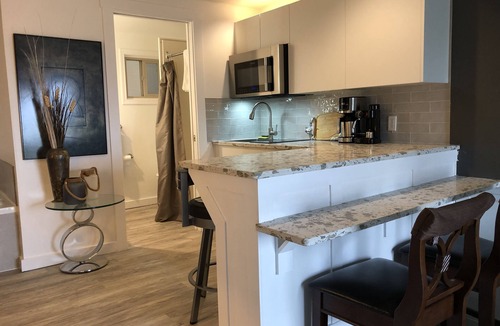 Regional District of Nanaimo Resort | Beachfront Honeymoon suite jacuzzi, fireplace, Bbq, Hot tub,oyster/clams,kayaks