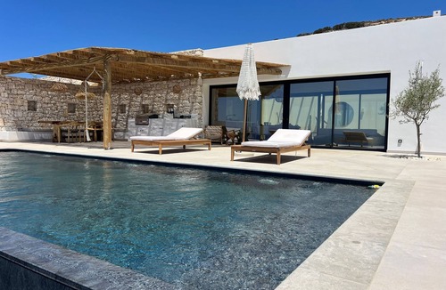 Agiassos Villa | Beachfront luxury villa in Naxos - Agiassos - Cyclades