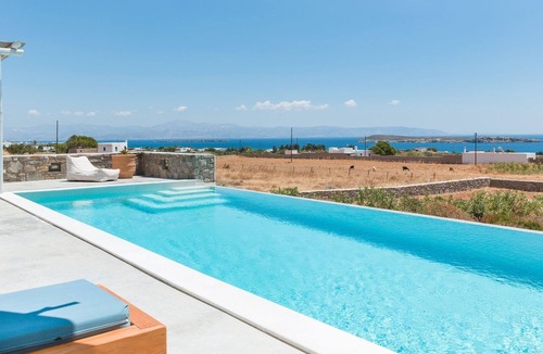 Drios Villa | Beautiful Paros Villa | 4 Bedrooms | Villa Aura | Private Pool & Astounding Sea.