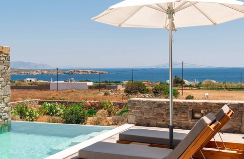 Drios Villa | Beautiful Paros Villa | 4 Bedrooms | Villa Odin | Private Pool & Astounding Sea.