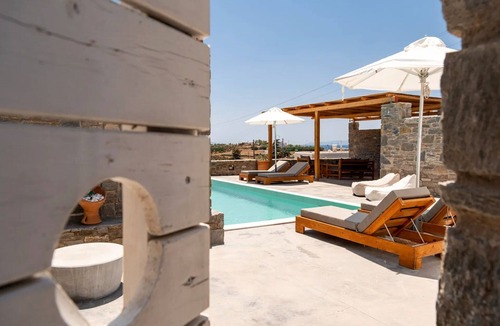 Drios Villa | Beautiful Paros Villa | 4 Bedrooms | Villa Odin | Private Pool & Astounding Sea.